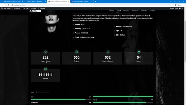 How to Convert a Bootstrap Template into a Wordpress Theme | Custom Theme Development Part-4 смотреть онлайн