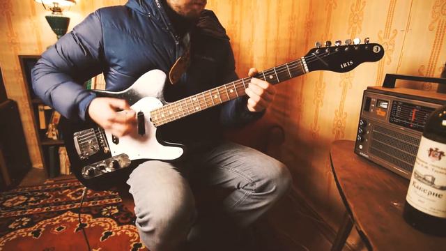 Jolana Iris Soviet Thinline Vintage Electric Guitar USSR tele смотреть онлайн