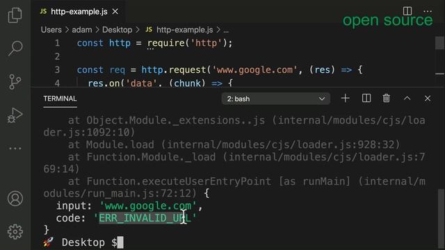 2 . Http REQUEST NODE JS Explained смотреть онлайн