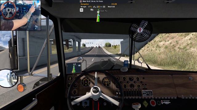 FREE Kenworth W900A + Cat C12 + Nascar Hauler! - ATS / 4K PNG Logitech G923 смотреть онлайн