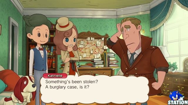 Layton's Mystery Journey Katrielle and the Millionaires' conspiracy - Walkthrough #01 (Switch) смотреть онлайн