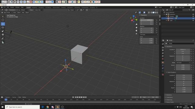 Blender 2.8x Tutorial: Transforms to Deltas смотреть онлайн