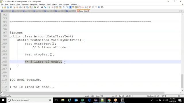 Salesforce.com Online Training by Nara - Test class Code coverage session смотреть онлайн