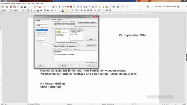 Serienbrief ganz einfach mit LibreOffice Writer erstellen смотреть онлайн
