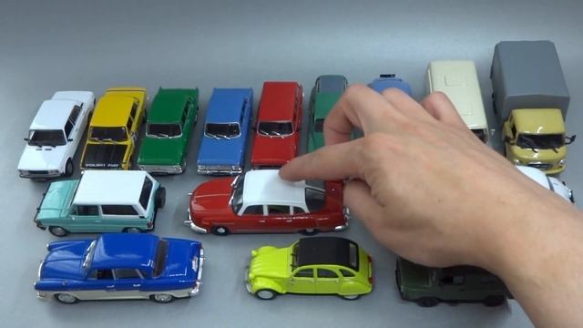 Масштабные модели легковых автомобилей из европейских журнальных серий - моя коллекция машин 1:43 смотреть онлайн