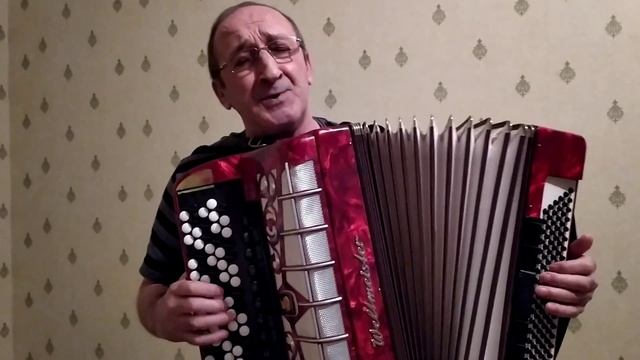 СЕРГЕЙ МОРОКОВ. ЯБЛОНЬКА.На баяне.