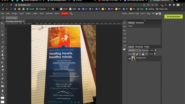 Resizing and cropping non rectangle shapes using Photopea [free online Photoshop] смотреть онлайн