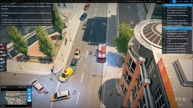 Emergency 5 - Walkthrough - Part 10 - Hamburg | Free Roam Play (PC HD) [1080p] смотреть онлайн