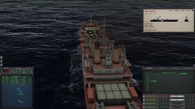 Cold Waters | USS Seawolf (War with China) - 06 - Merchant Destruction смотреть онлайн