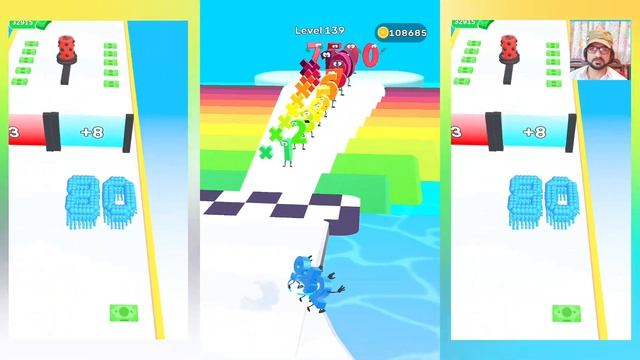 ? Number Master & Crowd Number & Jelly Run 2048 & Money Run !! Satisfying 38960 Games !! Max Level смотреть онлайн