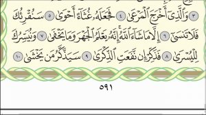 Читаю суру аль-Аъля (№87) один раз от начала до конца. #Коран #Narzullo #АрабиЯ #Нарзулло