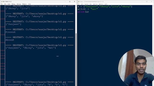 L - 15 List || Python Collection || in one short смотреть онлайн