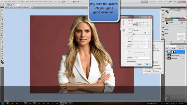 Adobe Photoshop CS5-Change Background color смотреть онлайн