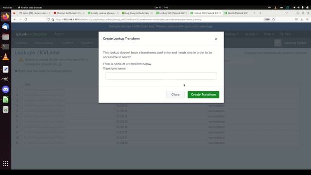 Splunk KV Lookups смотреть онлайн