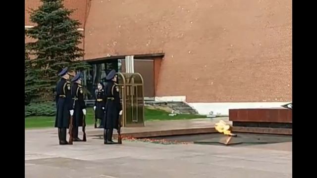 Пост №1. Смена Почетного караула.
