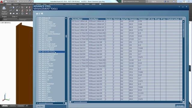 Advance Steel - Adding an additional size to existing section profiles смотреть онлайн