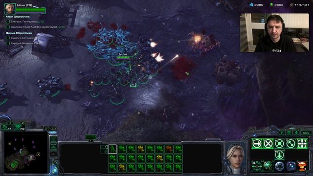 StarCraft II Nova Covert Ops - Mission 5 - Night Terrors [Extreme Quality] смотреть онлайн