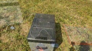 Холодильник от солнечной панели.