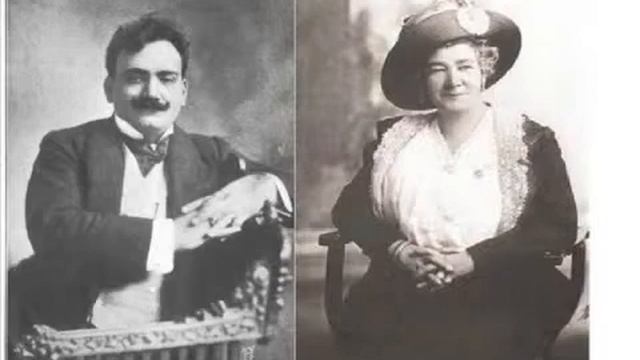 Enrico Caruso e Ernestine Schumann Heink Ai nostri monti Verdi Il trovatore смотреть онлайн
