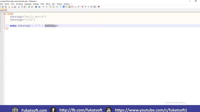 Php Strings смотреть онлайн