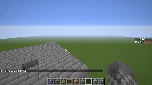 Making a Huge Tower Clock in Minecraft using COMMANDS смотреть онлайн