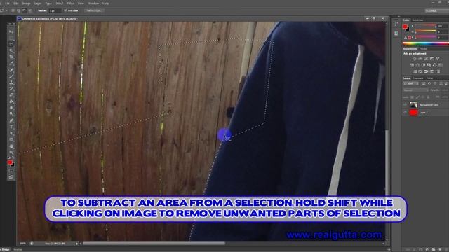 PHOTOSHOP CS6 CUTTING OUT IMAGES MANUALLY USING POLYGON LASSO TOOL смотреть онлайн