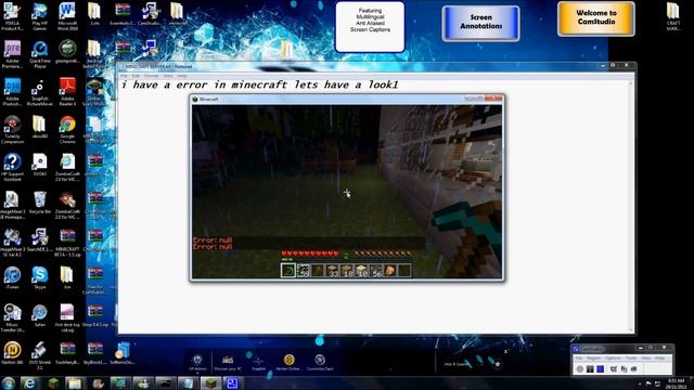 minecrat how to fix null error. смотреть онлайн