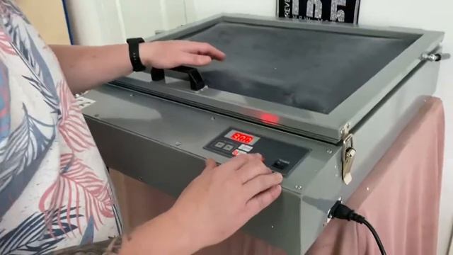 Экспонирующая камера для трафаретной печати смотреть онлайн