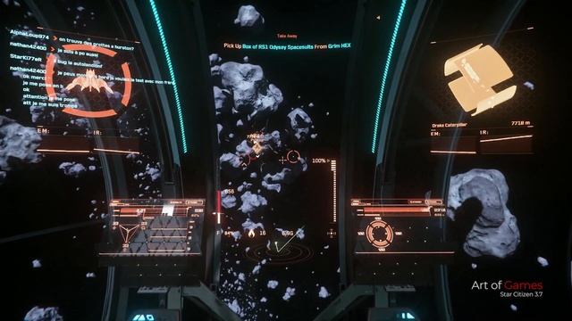Star Citizen 3.7 - THE KHARTU-AL alien ship смотреть онлайн
