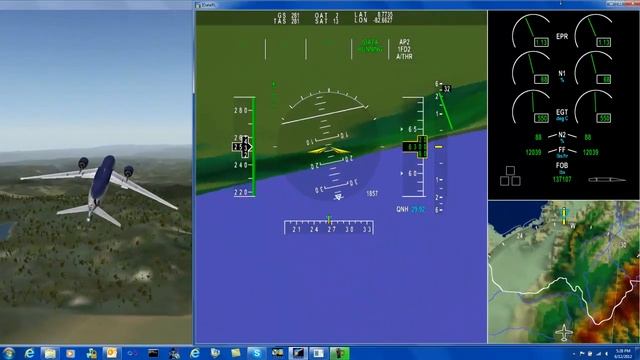 IData Demo – SuperPFD Xplane Roll | HMI Embedded Flight Display | ENSCO Avionics смотреть онлайн