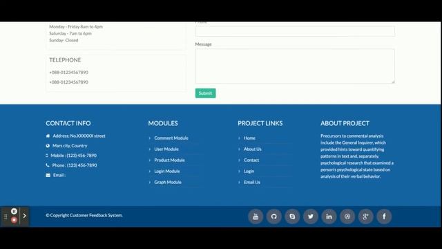 Python, Django and MySQL Project on Customer Feedback System смотреть онлайн