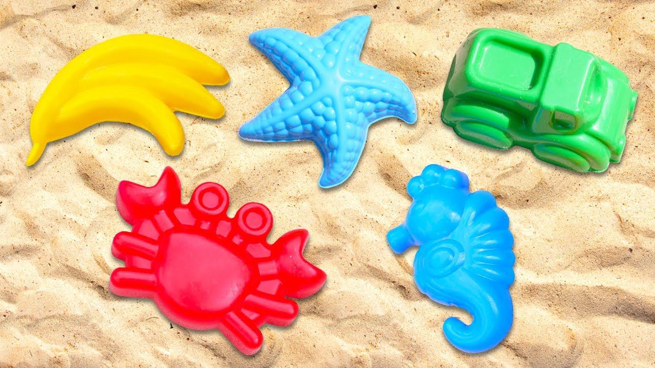 Развивающие видео для детей МОЯ ПЕСОЧНИЦА. Большой сборник - Лепим куличики из песка смотреть онлайн