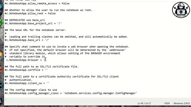 How to change the default browser used by jupyter notebook in window 7,8,10| Jupyter notebook смотреть онлайн