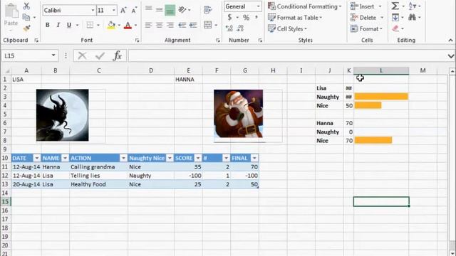 Excel Development: Building the Naughty-Nice-Ometer from scratch смотреть онлайн