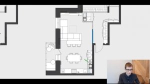 Разбор планировки трехкомнатной квартиры 84м2