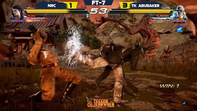 [FT7] NRC (Dragunov) VS Tk Abubaker (Leroy) Tekken 7 Pakistan смотреть онлайн