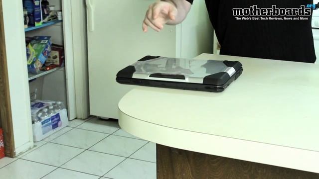 Laptop Drop and Water Spill Test! Still Boots Up! - GammaTech Durabook D14RM смотреть онлайн