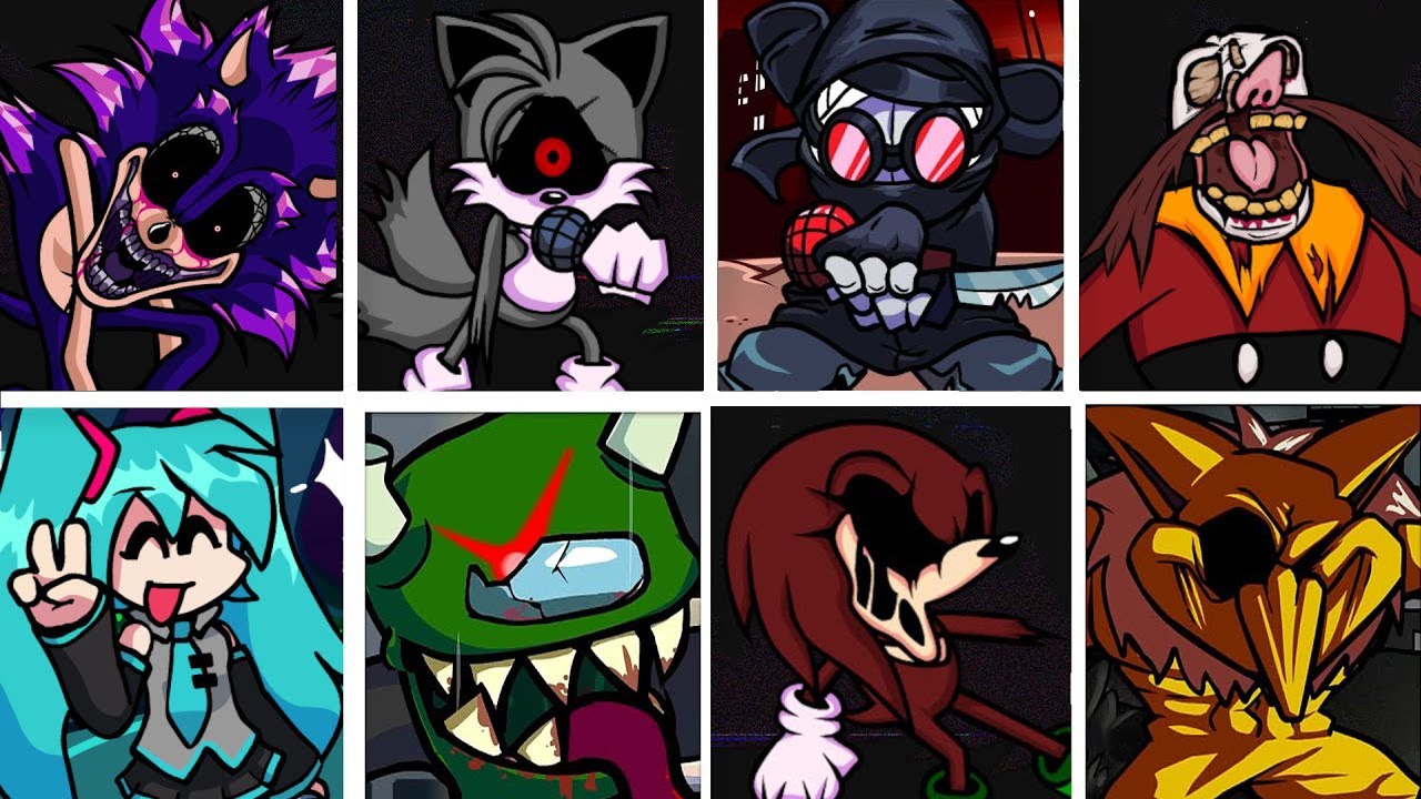 Diva but Every Turn a Different Character Sings ?(FNF Diva but Everyone Sings) смотреть онлайн