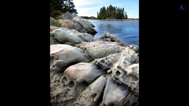 Новая Шотландия. Берег камней черепа. Skull Rock на спине! смотреть онлайн