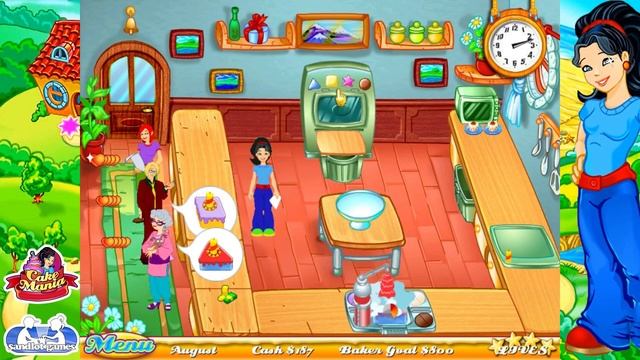 The First Bake of Jill | Cake Mania Gameplay Walkthrough - REVISIT #1 смотреть онлайн