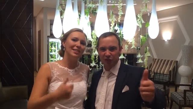 Видео отзыв с незабываемой свадьбы. Ведущий №1 в Москве Незабываемых праздников - Хомиченок Алексей смотреть онлайн