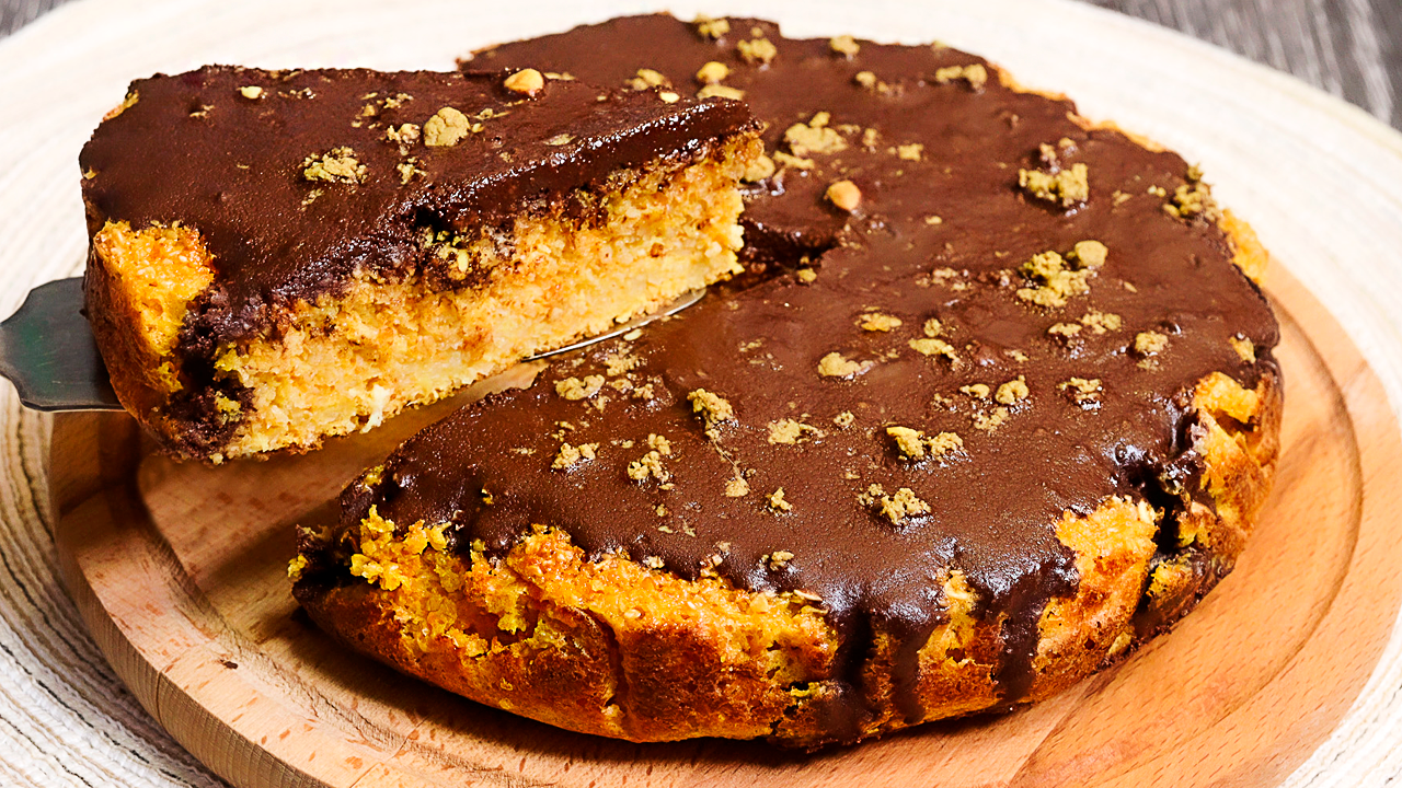 Возьмите стакан овсянки, 1 морковь и апельсин, приготовьте замечательный десерт без муки смотреть онлайн