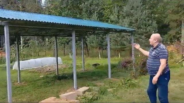 Навес для автомобиля