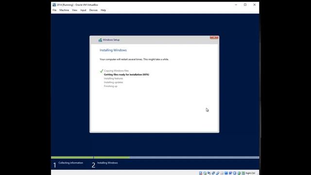 How to install Windows Server 2012 in Oracle VM VirtualBox смотреть онлайн