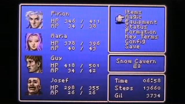 Let's Play Final Fantasy II #014: The Snow Cavern (Part 2) смотреть онлайн