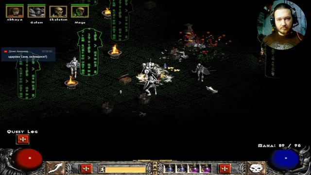 diablo 2: lord of destruction # кураст [necr] смотреть онлайн