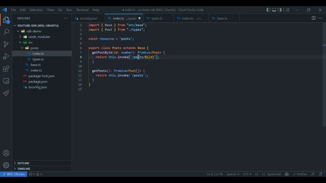 Create a Typescript Library | SDK | Node JS смотреть онлайн
