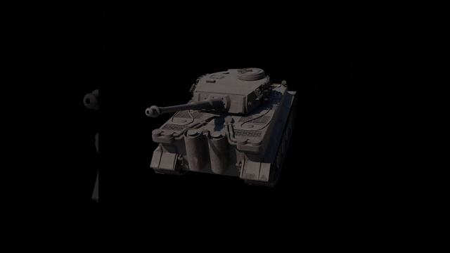 Tiger I model make in Blender presentation смотреть онлайн
