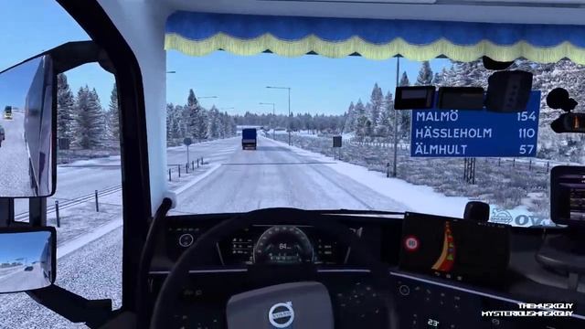 Euro Truck Simulator 2 - Volvo FH550 - Nuremberg to Vienna смотреть онлайн