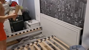 Как установить ЛАМЕЛИ в каркас КРОВАТИ, быстро СВОИМИ руками